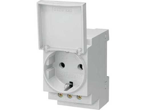 Siemens 5TE6801 DIN-rail contactdoos met klapdeksel (32x)