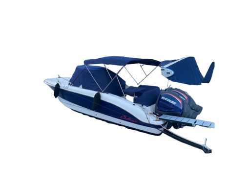 Sessa Marine Key Largo 30 steering console cover blue - 048036P3