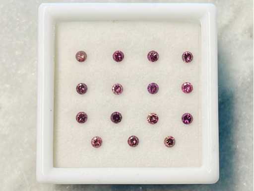 Diamant - 1.11 carat echte natuurlijke paarse diamant