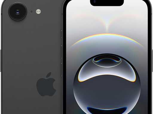 Apple iPhone 16e 15,5 cm (6,1") Dual SIM iOS 18 5G USB Type-C 128 GB Zwart