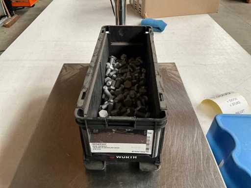 Würth 7.80kg Hex Tap Bolt M12x25 in stackable container
