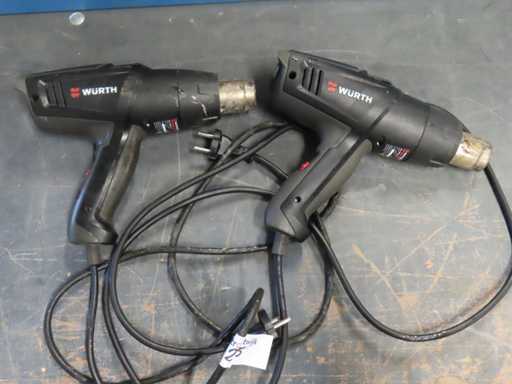 Wurth - Heteluchtpistool (2x)