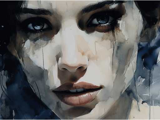 Mixed media/acryl op doek Maria Strabel ‘Susank