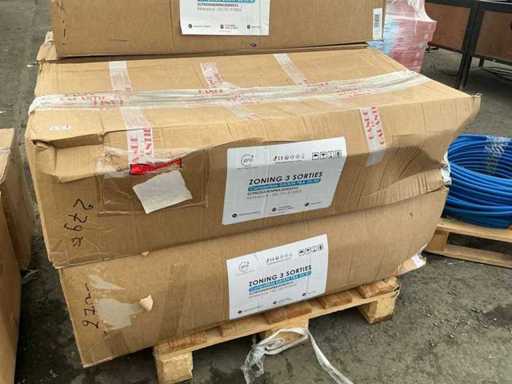 C'Pro ZCPRODAIKINFBA35503SV3 Zonierung von 3 Steckdosen (2x)