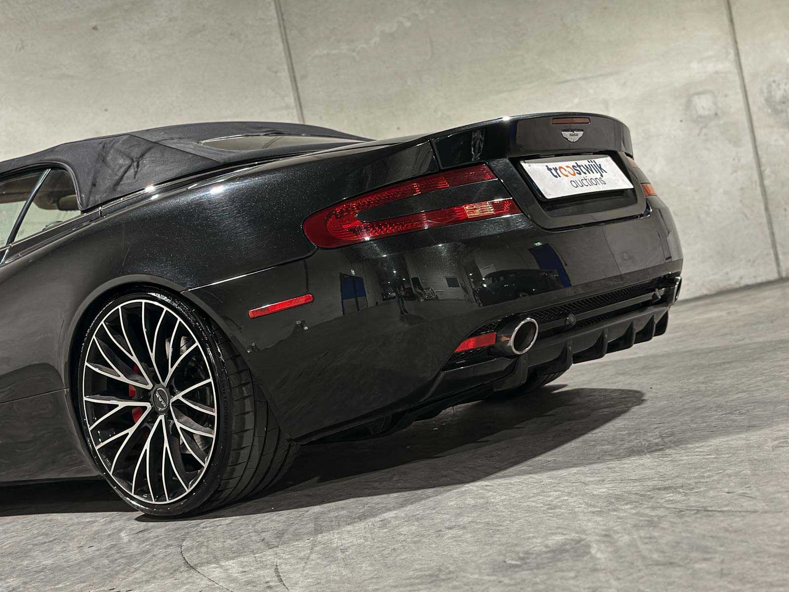 Aston Martin DB9 Volante 6.0 V12 517pk 2010 Cabriolet, P-330-GJ Youngtimer