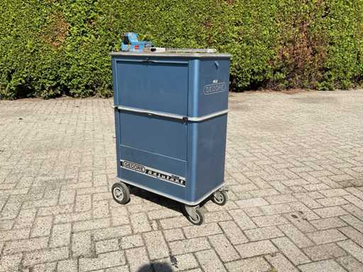 Gedore Adjutant 1580 Gereedschapswagen met 4 laden
