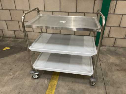 Saro 3-layer Serving trolley