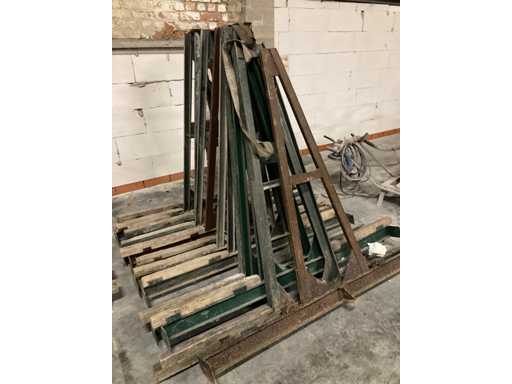 12 x A-frame per la conservazione dei dischi