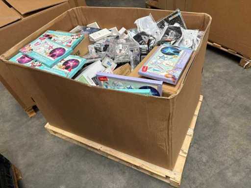 Lagerräumung für gemischte Paletten