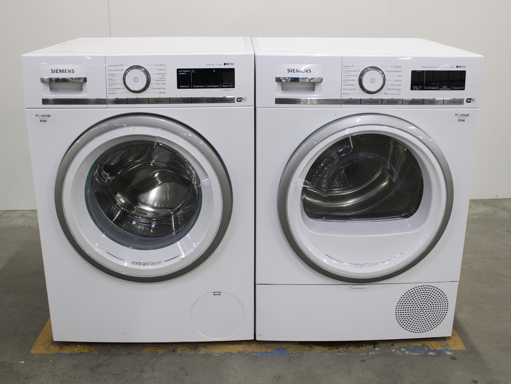 Machine à laver Siemens iQ700 iSensoric AquaStop WiFi & Sèche-linge Siemens iQ700 iSensoric WiFi