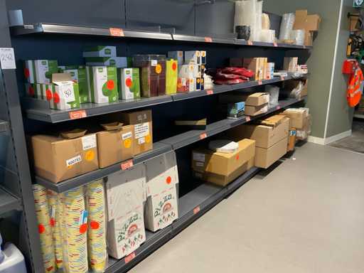 Lotto di vari materiali di imballaggio