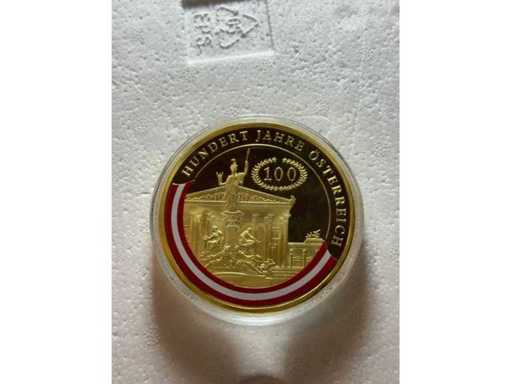 Hundert Jahre Österreich Gedenkmünze