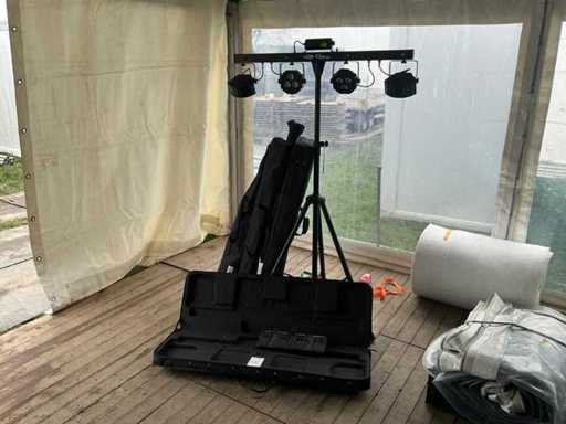 Set di luci Showtec QFX (2x)