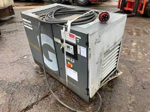 2006 Atlas copco GA22 Air compressor