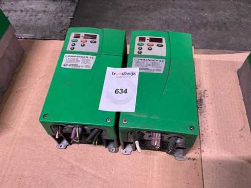Control Techniques Commander SE5.5T Frequentieregelaar (2x)