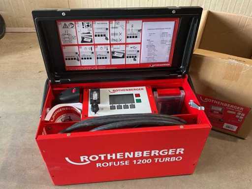 Machine de congélation à tuyaux turbo Rothenberger Rofrost 1200