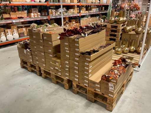 Lotto di fiori artificiali