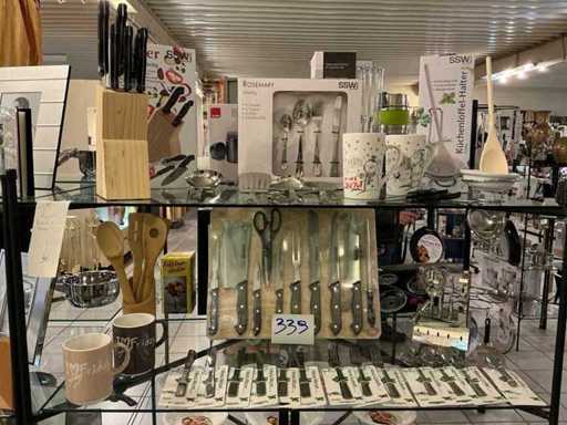 SSW Cutlery + professional knife sets (3x)