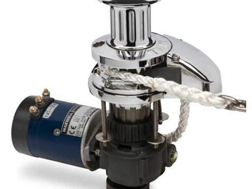 Unité de plateau Maxwel RC10 8 mm à guindeau avec boîte de vitesses en acier inoxydable - P102541