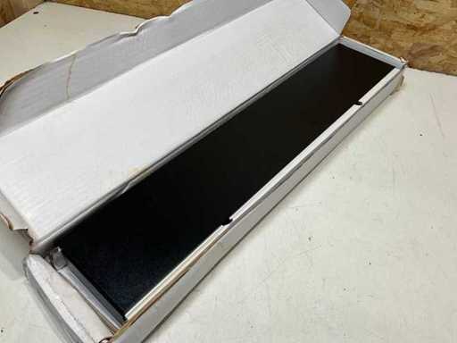 Looox Shelf 60x10x4 cm mattschwarz