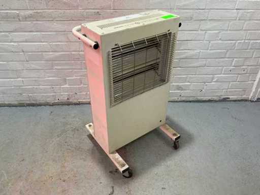 NINGBO VERTAK JD02001 11381 - Elektrische verwarming infrarood 3kW 230V (Rode radiator)