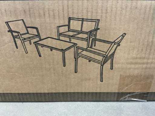 MaxxGarden - Salon pour 4 personnes