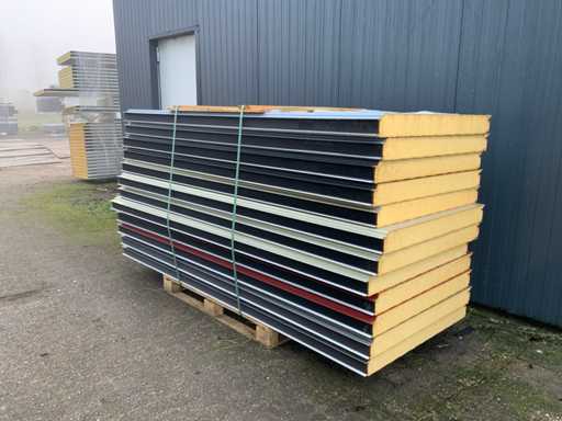 SAB-profile - WB100/1000 Wand Sandwichpanelen (12x) 30m2 