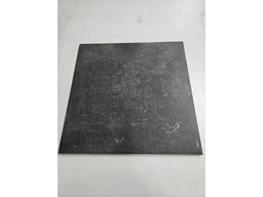 Kronos Ceramiche Carrière du Kronos 60x60cm - Antracite - 11,88 m²