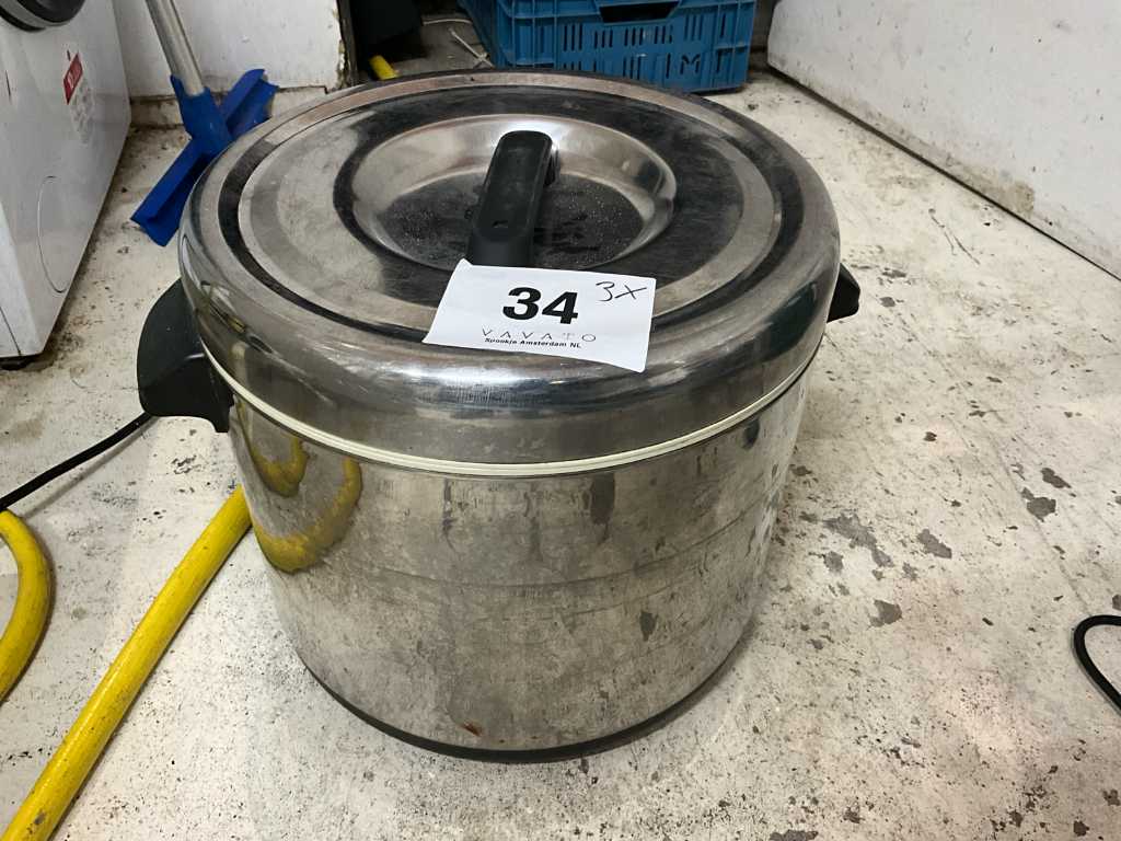 3 stainless steel insulation/thermopots NN
