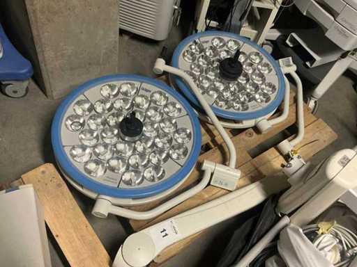 2015 Dräger Polaris 500 / 560 Dubbele Operatielamp