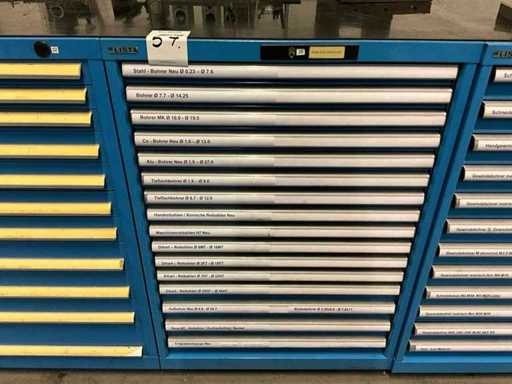 Lista Schubladenschrank mit Inhalt