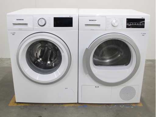 Siemens iQ500 iSensoric sensoFresh system aquaStop Washing Machine & Siemens iQ500 iSensoric Dryer