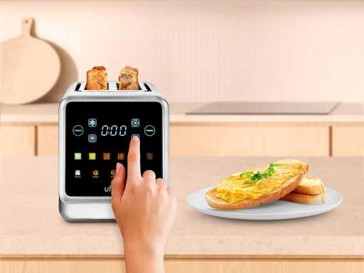 Ufesa One Touch Duo Plus, digitale broodrooster 1400W