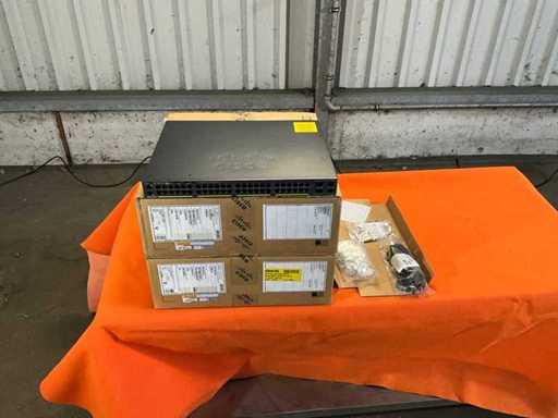 CISCO WS-C2960X-48FPS-L Network Switch (2x)