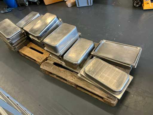 RVS Horeca schalen Gastronorm