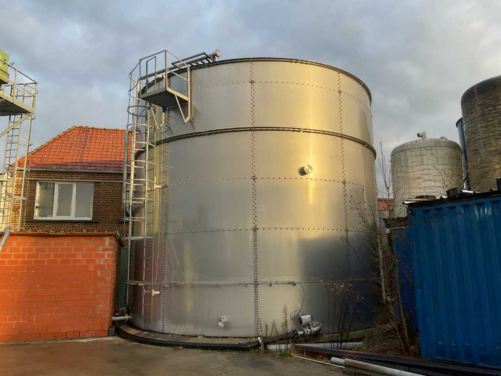 Réservoir d’eau en acier inoxydable