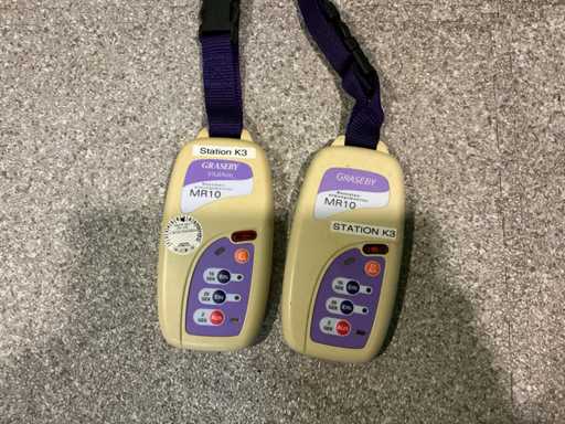 2009 Grasbey MR 10 Injection pump (2x)