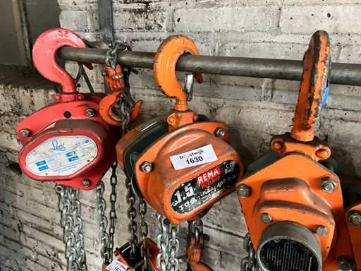 Paranco a catena Rema