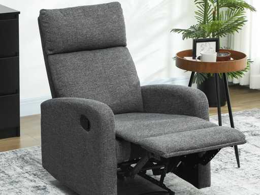 Fauteuilstoel, relaxstoel met verstelbare beensteun