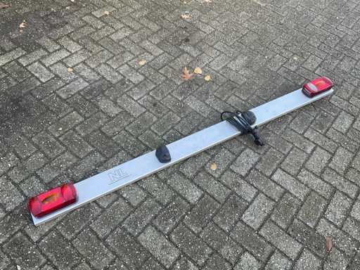 Aanhangwagen lichtbalk - 200 cm