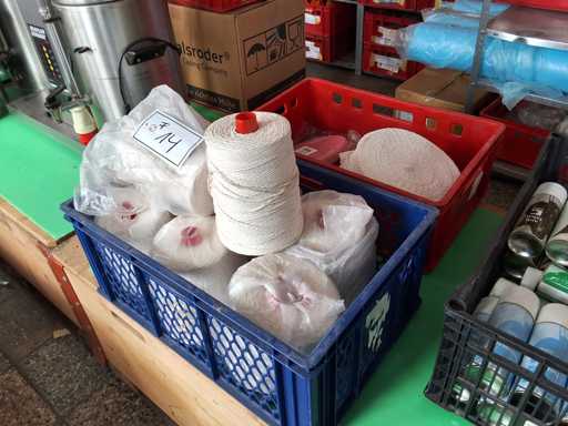   2 boxes of butchery items