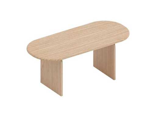 fonQ - Nuve Dining Table - Oak - Dining Table