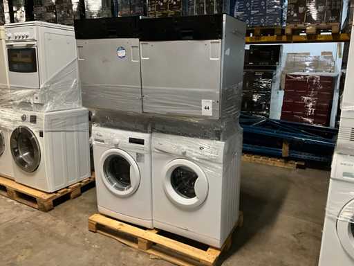 Washing machine & dishwasher (4x)