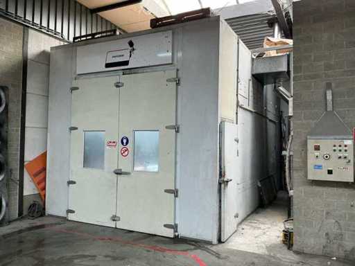 1994 Elpo Farbsprühkabine mit Filtereinheit