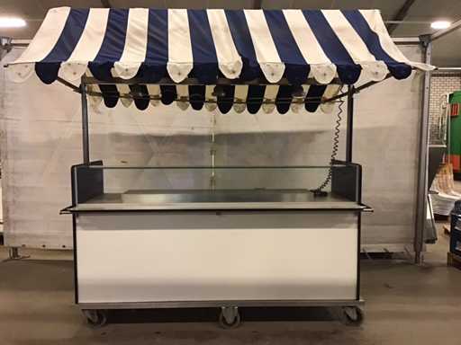 Bancarella di vendita di bevande con raffreddamento Gamko