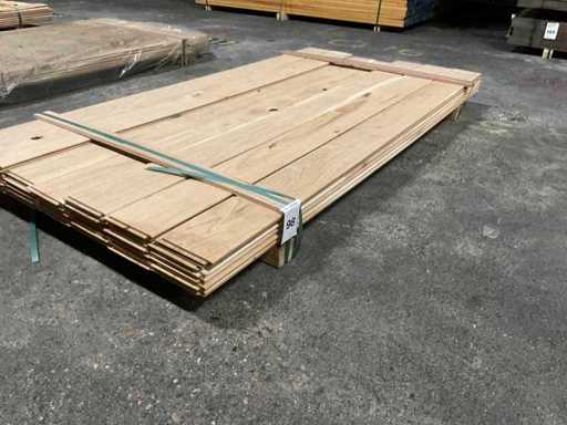 Europees eiken vellingdelen 15x140 mm (40x)