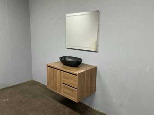 Ensemble de meubles de salle de bain - 80 cm