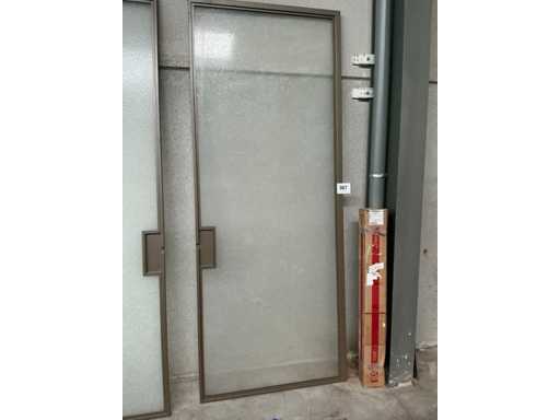 schuifdeur met magna glas