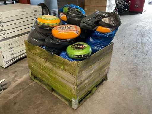 Partydekoration-Käselider