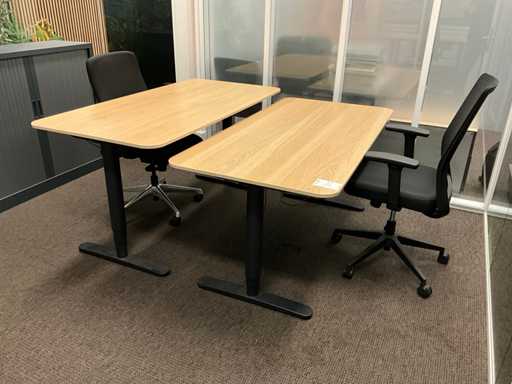 Elektrischer Sitz-/Steh-Schreibtisch (2x)